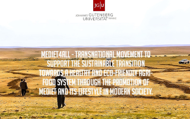 MEDIET4ALL - Transnational Movement to Support the Sustainable Transition towards a Healthy and Eco-friendly Agri-Food System through the Promotion of MEDIET and its Lifestyle in Modern Society.