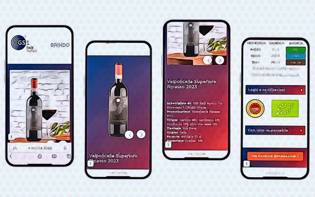 Brindo, il QR code di GS1-Italy Servizi per l'etichettatura dei vini