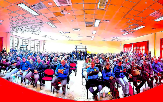 pastori e agricoltori sardi in protesta